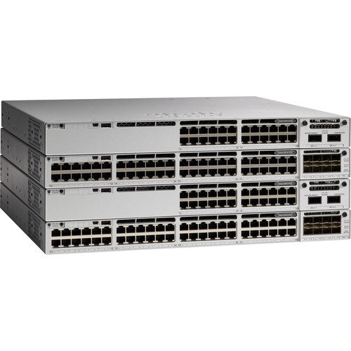 Cisco Catalyst 9300 C9300-48P 48 Ports Manageable Ethernet Switch - 2 Layer Supported - Twisted Pair Less