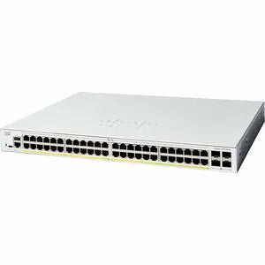 Cisco Catalyst 1200-48P-4G Smart Switch, 48 Port GE, PoE, 4x1GE SFP, Limited Lifetime Protection (C1200-48P-4G)