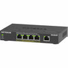 Netgear 300 GS305Pv3 5 Ports Ethernet Switch - Gigabit Ethernet - 10/100/1000Base-T - 2 Layer Supported - 66.78 W