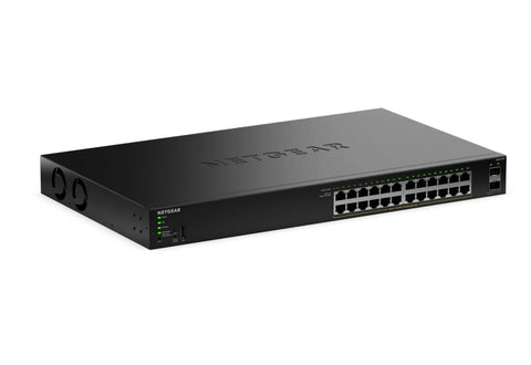NETGEAR GS324TPv2 Managed L2/L3 Gigabit Ethernet (10/100/1000) Power over Ethernet (PoE) 1U Black