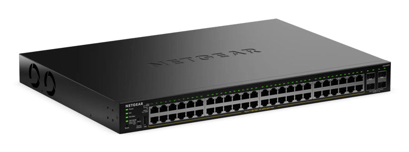 NETGEAR GS348TPv2 Managed L2/L3 Gigabit Ethernet (10/100/1000) Power over Ethernet (PoE) 1U Black