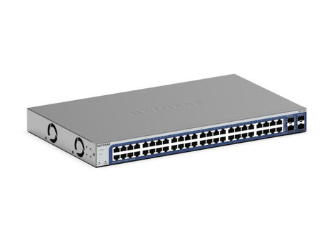 NETGEAR GS748T Managed L2/L3/L4 Gigabit Ethernet (10/100/1000) Black, Grey