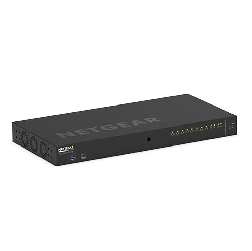NETGEAR GSM4212PX Managed L2/L3 Gigabit Ethernet (10/100/1000) Power over Ethernet (PoE) 1U Black