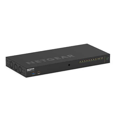 NETGEAR GSM4212PX Managed L2/L3 Gigabit Ethernet (10/100/1000) Power over Ethernet (PoE) 1U Black