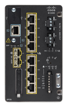 Cisco Catalyst IE3400 Managed L2/L3 Gigabit Ethernet (10/100/1000) Power over Ethernet (PoE) Black