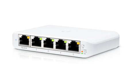 Ubiquiti UniFi Switch Flex Mini (3-pack) Managed Gigabit Ethernet (10/100/1000) Power over Ethernet (PoE) White