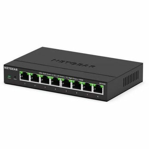 Netgear Business MS300 MS308E 8 Ports Ethernet Switch - 2.5 Gigabit Ethernet, Gigabit Ethernet - 2.5GBase-T, 1000Base-T - 3 Layer Supported - 8.10 W