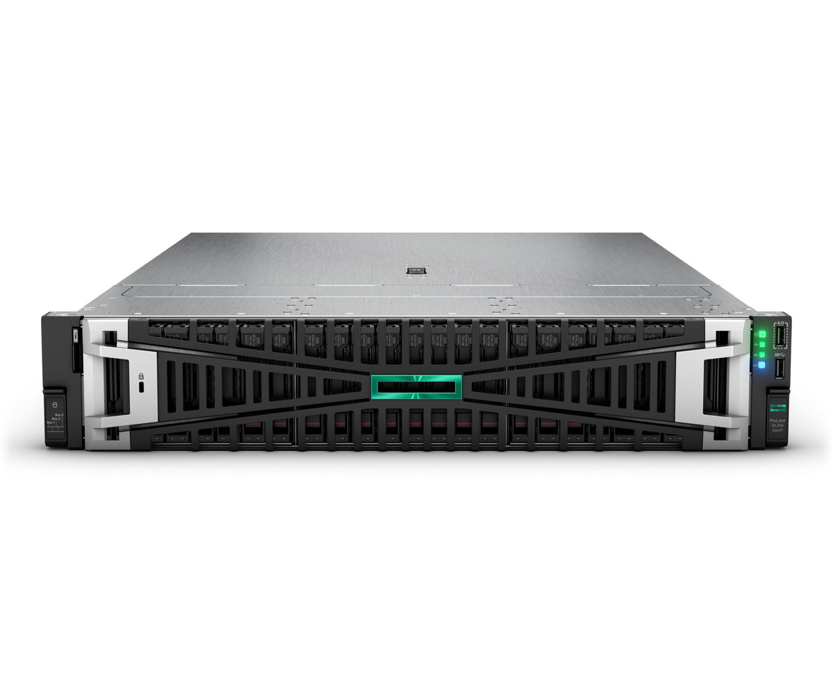 HPE ProLiant DL345 Gen11 9115 2.6GHz 16c 1P 2x32GB-R 8LFF MR416i-p 2x960GB SSD 2x1000W PS EU Server