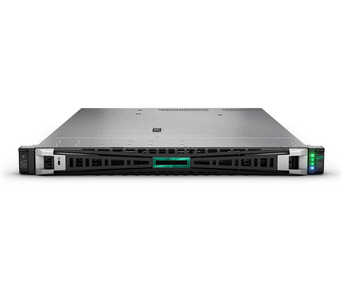 HPE ProLiant DL365 Gen11 9115 2.6GHz 16c 1P 2x32GB-R 8SFF MR408i-o 2x480GB SSD 2x1000W PS EU Server