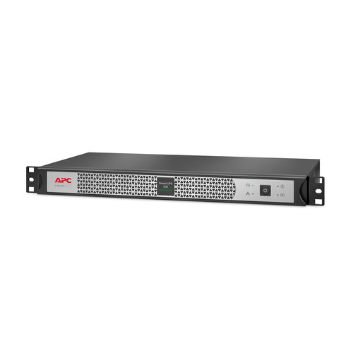 APC Smart-UPS Li-ion SCL500RMI1UNC - 4x C13, short depth, Rack/tower/wall mount, NMC, 500VA. UPS topology: Line-Interactive