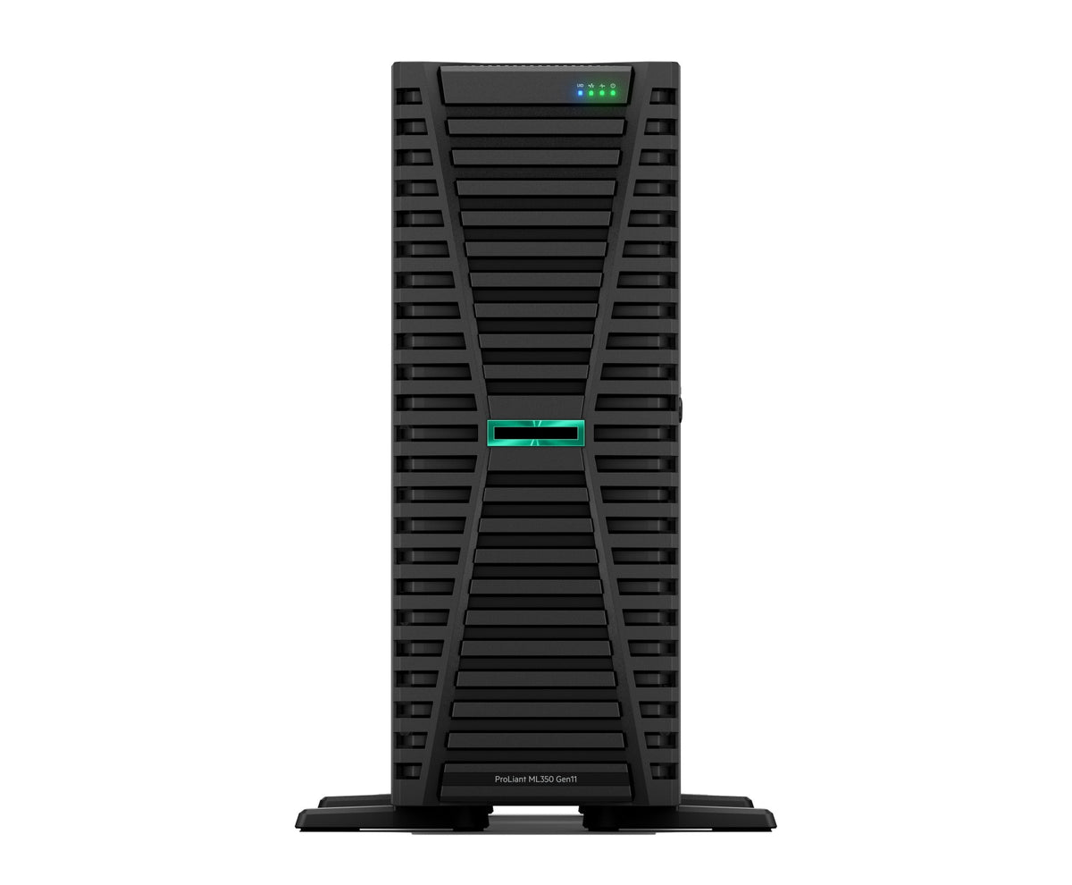 HPE ProLiant ML350 Gen11 4510 2.4GHz 12c 1P 2x32GB-R 8SFF NS204i-u MR408i-o 2x1000W PS EU Server