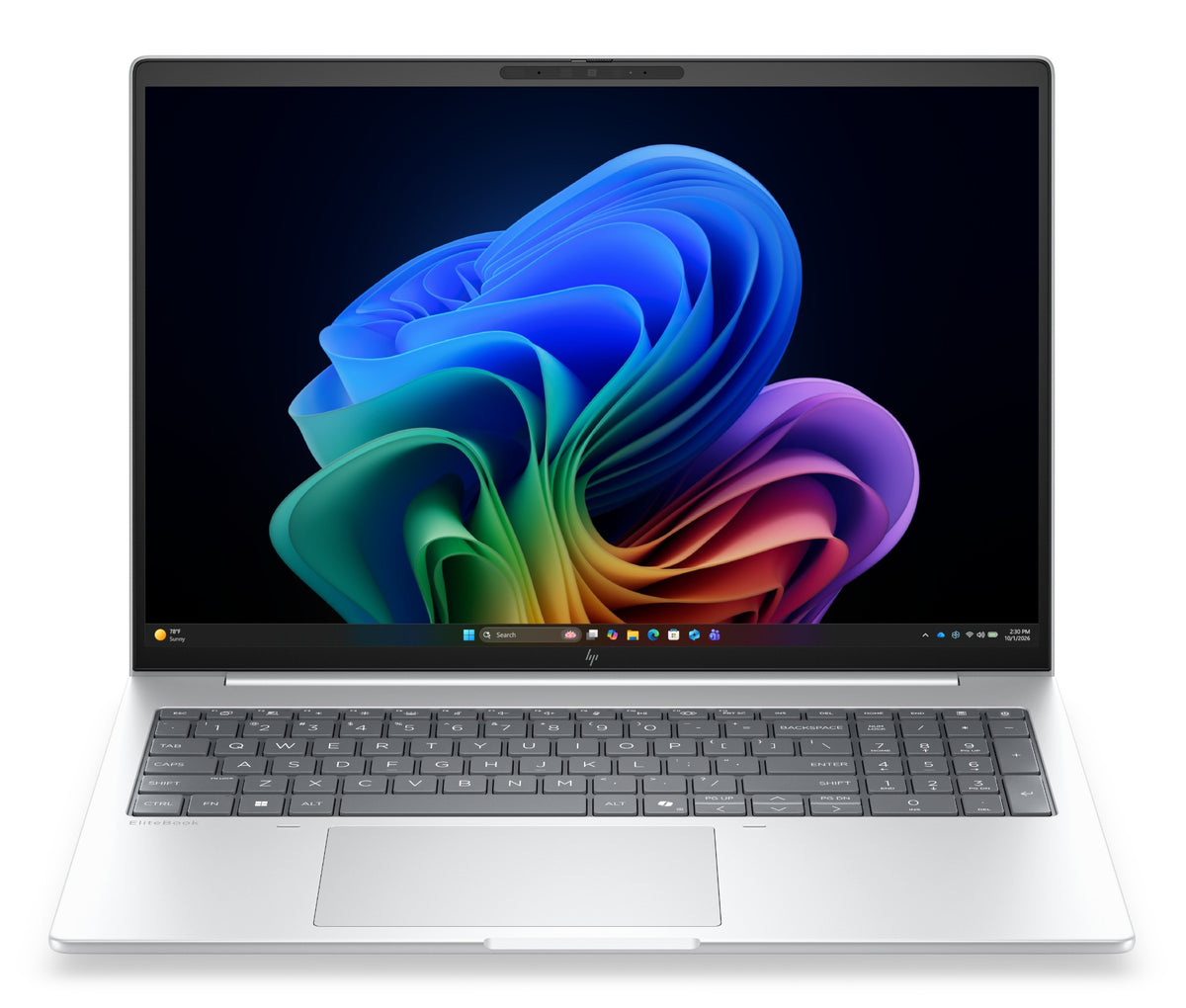 HP EliteBook 8 G2i 16 inch Notebook Next Gen AI PC Wolf Pro Security Edition Copilot+ PC Intel Core Ultra 5 335 Laptop 40.6 cm (16") WUXGA 32 GB LPDDR5x-SDRAM 512 GB SSD Wi-Fi 7 (802.11be) Windows 11 Pro Silver