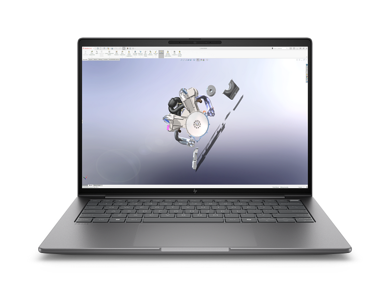 HP ZBook 8 G1i Data Science Intel Core Ultra 7 255H Mobile workstation 35.6 cm (14") WUXGA 16 GB DDR5-SDRAM 512 GB SSD NVIDIA RTX 500 Ada Wi-Fi 7 (802.11be) Windows 11 Pro AI Workstation, AI PC Silver